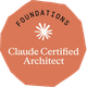 Claude Certified Architect – Foundations badge